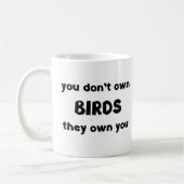 Vögel besitzen nicht kaffeetasse (Links)