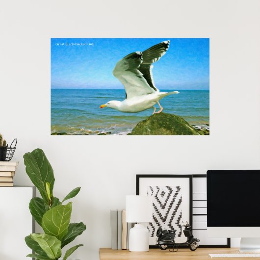 Vogel-Bild für Poster (Heimbüro)