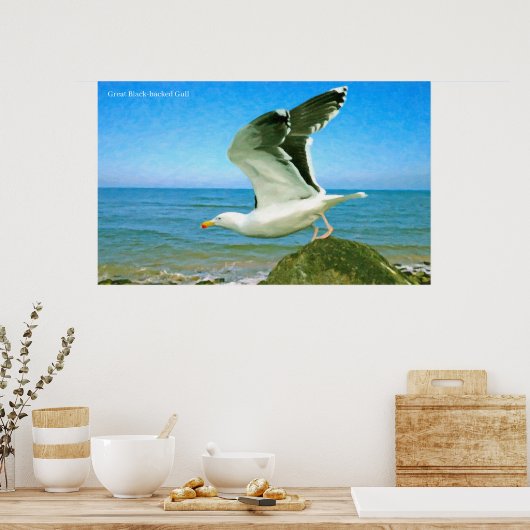 Vogel-Bild für Poster (Küche)