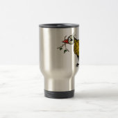 Vogel-Bild Reisebecher (Mittel)