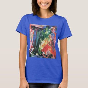 Vögel (Birds) von Franz Marc, Vintage-Cubismus-Kun T-Shirt