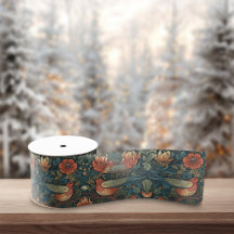 Vögel Blätter Floral Vintag William Morris Muster