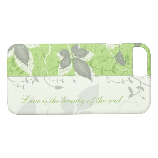 Vögel Blätter Gehäuse Inspirational iPhone 6 Case-Mate iPhone Hülle (Rückseite (Horizontal))