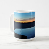 Vogel-Blau-Tasse der Ponce Kaffeetasse (Vorderseite Links)