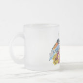 Vogel-/Blumengemisch 4 Mattglastasse (Links)