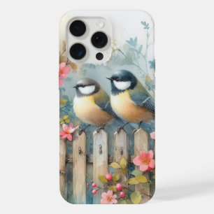 Vögel & Blüten iPhone 15 Pro Max Hülle