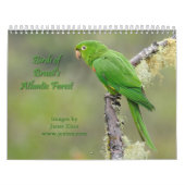 Vögel Brasiliens des atlantischen Waldkalenders Kalender (Titelbild)