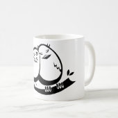 Vögel, braun kaffeetasse (VorderseiteRechts)
