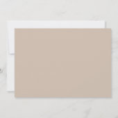 Vögel & Breezy Save the Date Card Einladung (Rückseite)