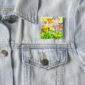 Vogel bringt Knopf unter Button (Beispiel)