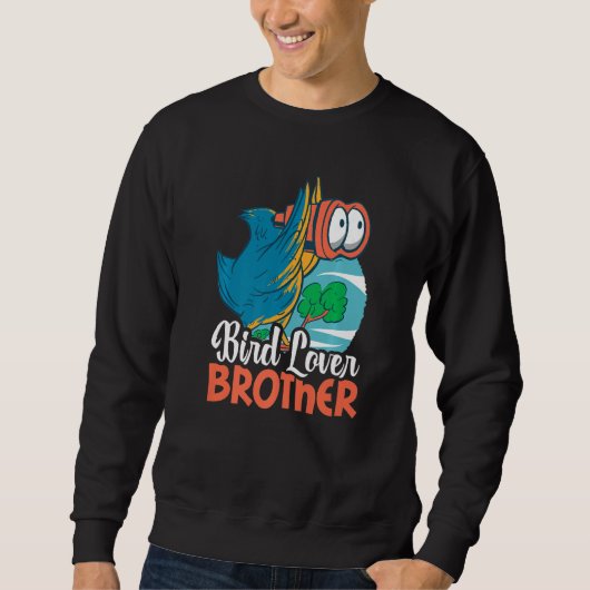 Vogel-Bruder mit Vogel Sweatshirt (Vorderseite)