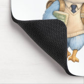 Vogel Bruder Schwester Schreibtischmauspad Mousepad (Ecke)