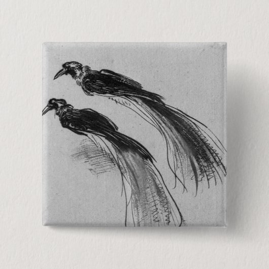 Vögel Button (Vorderseite)