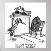 Vogel-Cartoon 2021 Poster (Vorne)