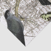 Vogel-Collage Seidenpapier (Detail)