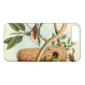 Vogel Couple auf einem Nest auf einem Zweig Case-Mate iPhone Hülle (Rückseite (Horizontal))