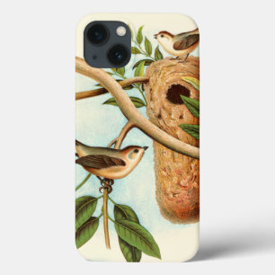 Vogel Couple auf einem Nest auf einem Zweig Case-Mate iPhone Hülle