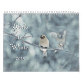 Vögel dem Kalender in des Winter-2015 (Titelbild)