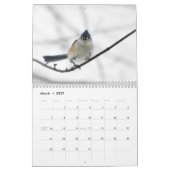 Vögel dem Kalender in des Winter-2015 (Mär 2027)