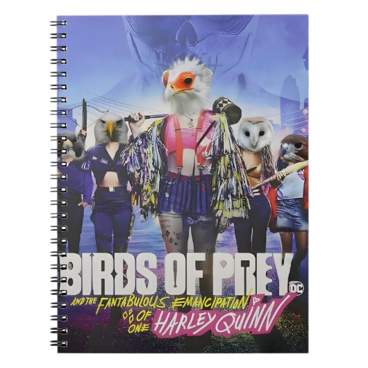 Vögel der Beute: Ein Feathered Fantasy Poster Notizblock (Vorderseite)