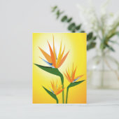 VÖGEL DER BLUME PARADISE POSTKARTE (Stehend Vorderseite)