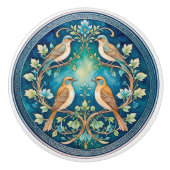 Vögel der Eden Keramik Pull Knob Keramikknauf (Vorderseite)