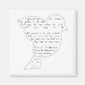 Vogel der Hoffnung Magnet (Vorne)