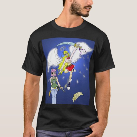 Vögel der Katzen-n T-Shirt (Vorderseite)
