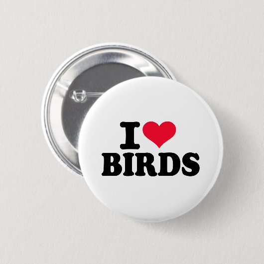 Vögel der Liebe I Button (Vorne & Hinten)