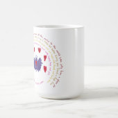 Vogel der Liebe-Tasse Kaffeetasse (Mittel)