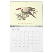 Vögel der Lithographie von New York Kalender (Mär 2027)
