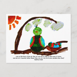 Vögel der Luft Postkarte