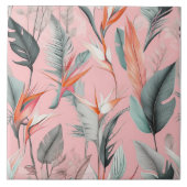 Vögel der Paradiesflora, Keramik Fliese (Vorderseite)