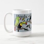 Vögel der Yucatan-Tasse Kaffeetasse (Links)