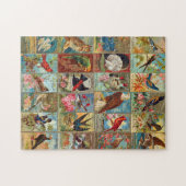 Vögel des 19. Jahrhundertsvon Puzzle (Horizontal)