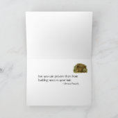 Vögel des Beileids Sorrow Karte (Innenseite)