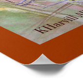 Vögel des brasilianischen Grasslands-Kunsthandwerk Poster (Ecke)