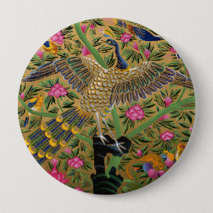 Vogel-des-Lebens-Knopf Button