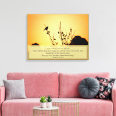 Vögel des Luftplakats Leinwanddruck (Insitu (Wohnzimmer))