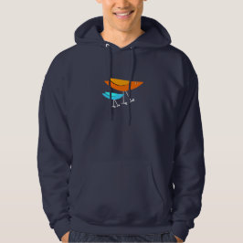 Vögel des Mitteljahrhunderts Hoodie