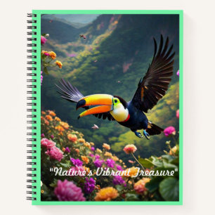 "Vögel des Paradieses" Notizblock