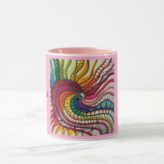 Vogel des Stolzes 2025 Tasse (Zentrum)