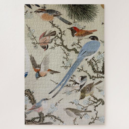 Vögel (Detail), Nakazumi Doun Puzzle (Vertikal)