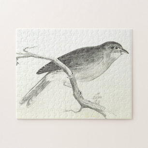 Vögel, die in einem Zweigstellpuzzle auftreten Puzzle