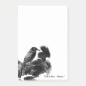 Vögel. Die Raven Notes Post-it Klebezettel (Vorderseite)