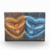 Vögel, die zusammen fliegen fotoblock (Vorderseite)