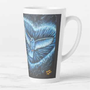 Vögel, die zusammen fliegen milchtasse