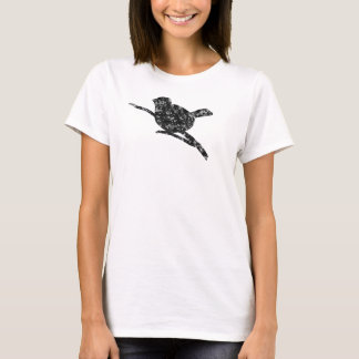 Vogel-Druck T-Shirt
