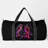 Vögel Duffle Bag (Rückseite)