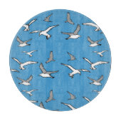 Vögel - eine Schleuse der Möwen Schneidebrett (Vorderseite)